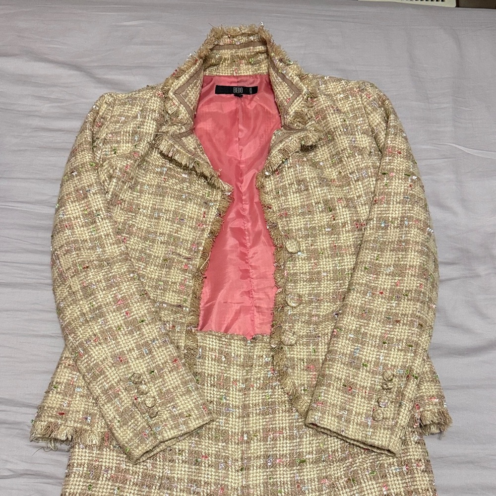 Bedo Matching Jacket and Skirt Set